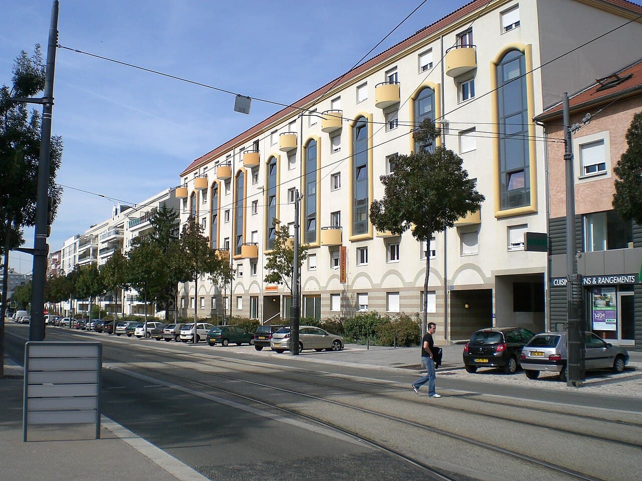 Bron, dans la métropole de Lyon